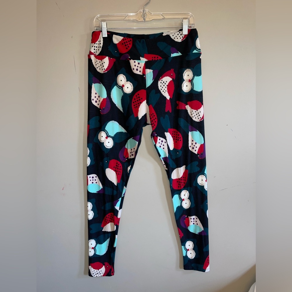 LulaRoe Owl/bird leggings for women. New without  tag. 🏷️ size L(can fit 12-18)
